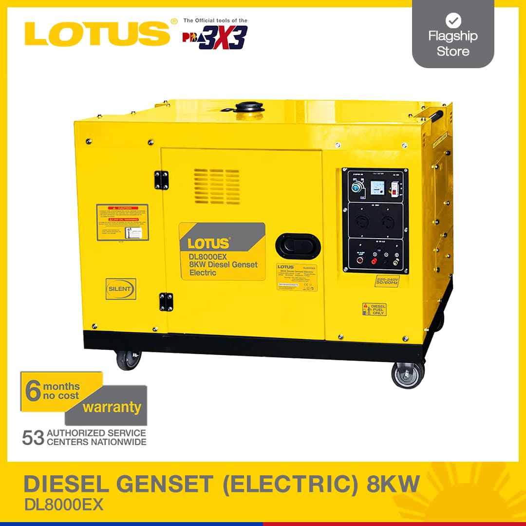 LOTUS DIESEL GENSET (ELECTRIC) 8KW DL8000EX