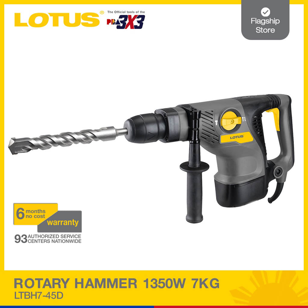 LOTUS ROTARY HAMMER 1350W 7KG LTBH7-45D