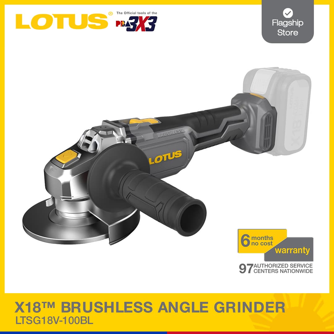 LOTUS BL ANGLE GRINDER 18V LTSG18V-100BL