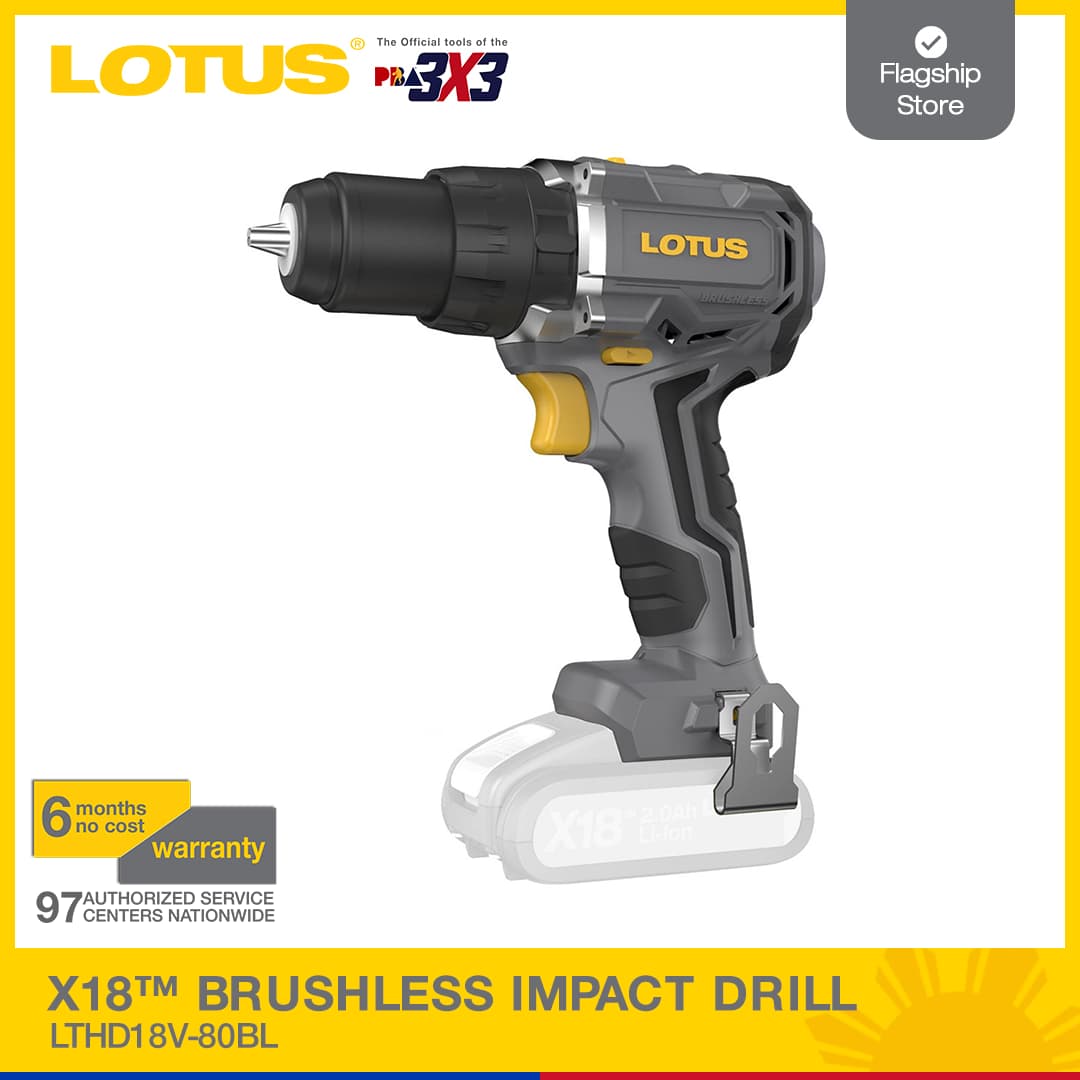 LOTUS BL IMPACT DRILL 18V LTHD18V-80BL