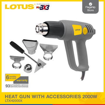 LOTUS HEAT GUN W/ACCS 2000W LTXH2000X