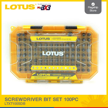 Lotus Screwdriver Bit Set 100PC LTXT100SDB