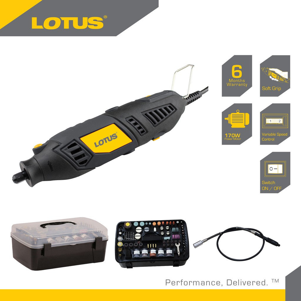 LOTUS ROTARY TOOL 211PC LRT170C