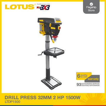 LOTUS DRILL PRESS 32MM 2HP LTDP1500VR