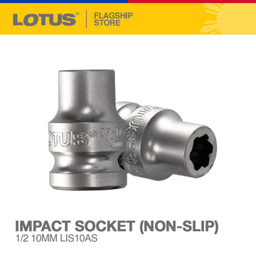 Lotus Impact Socket (non-slip) 1/2" 10mm LIS10AS - Mechanic Tools