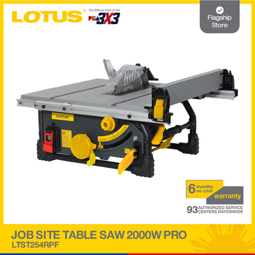 LOTUS JOBSITE TABLE SAW 2KW LTST254RPF PRO