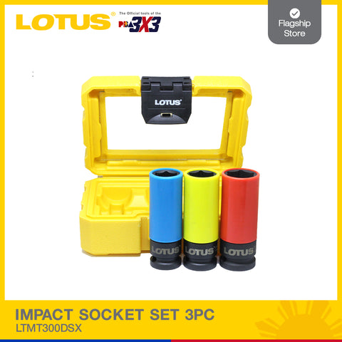 Lotus Impact Socket Set 3PC LTMT300DSX - Mechanic Tools