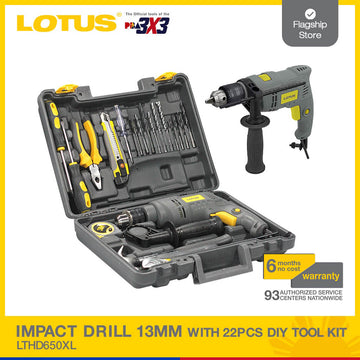 LOTUS IMPACT DRILL 13MM #13REPK | LTHD650XL