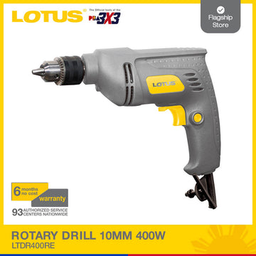 LOTUS ROTARY DRILL 10MM 400W LTDR400RE