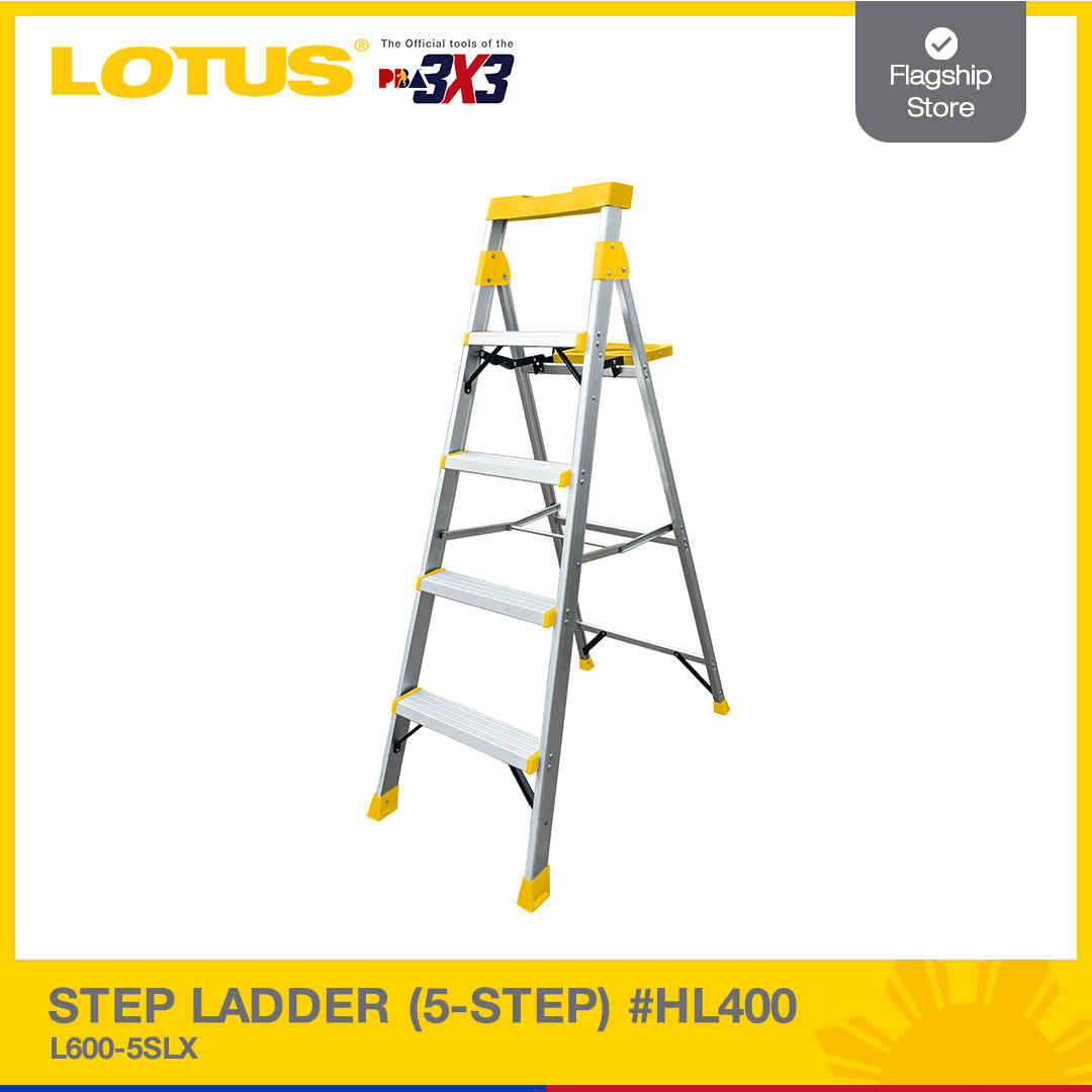 Ladder Rack Lotus Lotus Step Ladder (5-STEP) | L600-5SLX - Safety Equipment